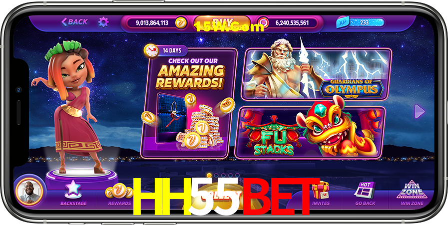 APP oficial da HH55Bet para mobile